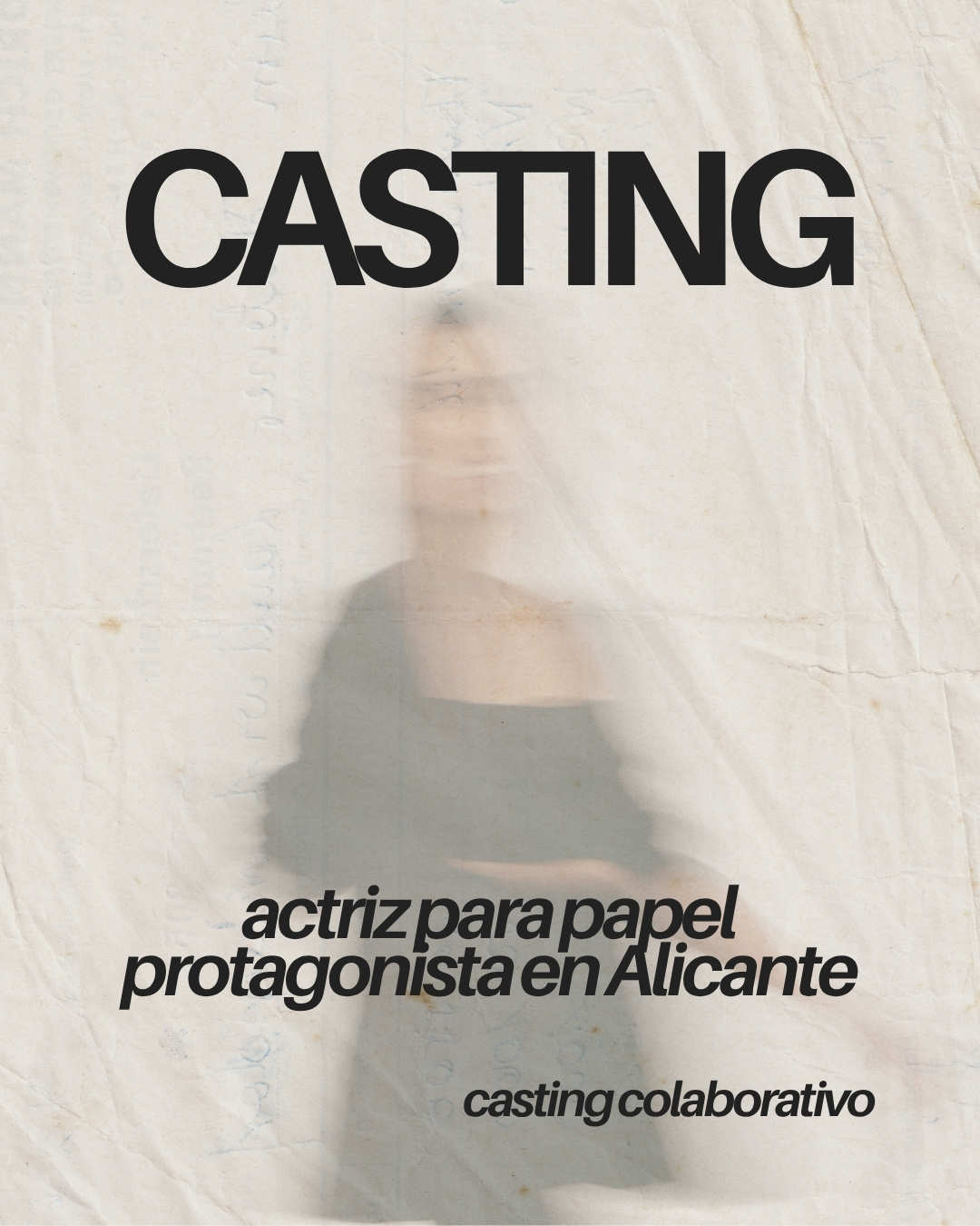 Casting: Se busca actriz protagonista para cortometraje en Alicante