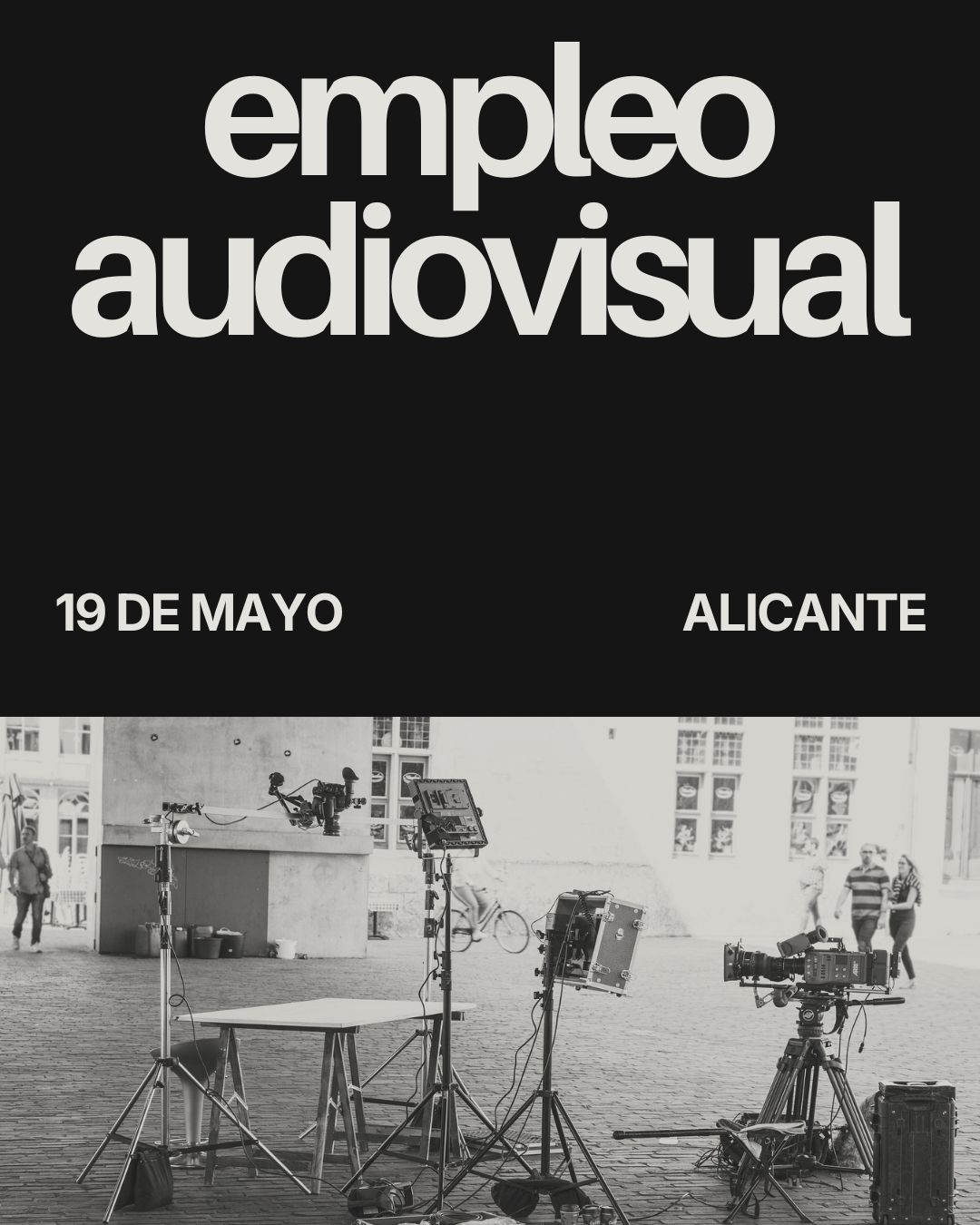 Ofertas de empleo audiovisual en Alicante (mayo 2026)